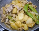 簡単！ソース肉じゃが作り方5写真