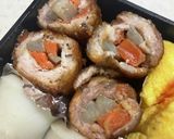 お弁当！豚肉の八幡巻き作り方9写真