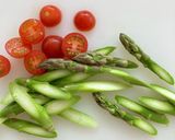 菜の花と春野菜のヴィーガンピザ作り方4写真
