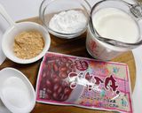 ぜんざい入り牛乳もち作り方2写真