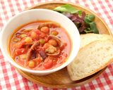 〈くらし薬膳〉あさりと豆のトマトスープ作り方5写真