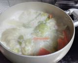ロ−ルキャベツのホワイトソ−ス煮作り方3写真