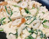 ☆木綿豆腐とちくわのとろみ炒め☆作り方6写真