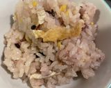 雑穀入り茶飯作り方4写真
