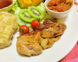 ガリバタチキンメインの夕飯メニュー作り方1写真