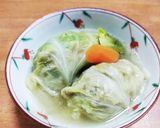 ロ−ルキャベツのホワイトソ−ス煮作り方6写真