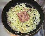 ツナと細切りキャベツのパスタ作り方5写真