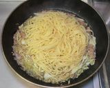 ツナと細切りキャベツのパスタ作り方8写真