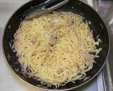 ツナと細切りキャベツのパスタ作り方9写真