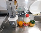 レモン丸ごと栄養全部どり　所要2分作り方1写真