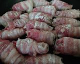 れんこんのサクサク肉巻き作り方5写真