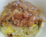 お手軽牛肉あんかけチャーハン作り方2写真