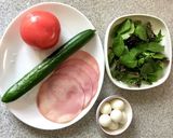 ♪花畑サラダ♪作り方1写真