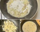 ✨シーフードホワイトソースパスタ✨作り方4写真