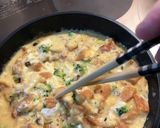 キッシュ風☆パンの耳のオープンオムレツ作り方9写真