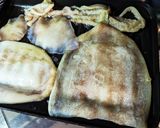 漬けて焼くだけ！烏賊のいしる漬け一夜干し作り方4写真