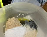 グルテンフリーの自家製米粉のごまクッキー作り方2写真