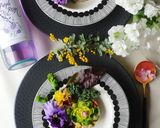 春のお弁当付け合わせに♪芽キャベツでお花作り方8写真