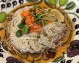 筋肉エンジニアのサーモンぶっかけうどん作り方6写真