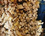 ビビンバ風ピリ辛三色丼作り方3写真