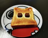 乗せて焼くだけ！超簡単チョコトースト作り方3写真