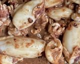 ヤリイカと豆腐ともやし炒め おつまみ作り方6写真