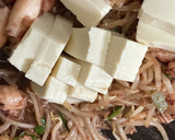 ヤリイカと豆腐ともやし炒め　おつまみ作り方11写真