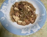 ネギ多めのヤリイカの丼作り方1写真