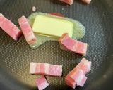 菜の花のホワイトソースパスタ作り方3写真