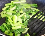 5分で簡単♪小松菜のごま醤油炒め作り方2写真