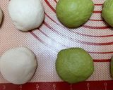 お店みたい！マーブル抹茶ミニ食パン♡作り方4写真