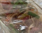 レンチン*牛肉のスタミナ炒め作り方8写真
