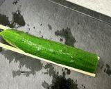 たこときゅうりの辛子酢味噌和え作り方1写真