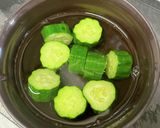 たこときゅうりの辛子酢味噌和え作り方3写真