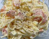 野菜ゆで卵スパゲッティサラダ作り方5写真