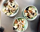 簡単レモン赤味噌炒味豚こま大根青椒肉絲風作り方10写真
