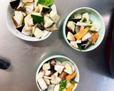 簡単レモン赤味噌炒味豚こま大根青椒肉絲風作り方11写真