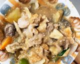 簡単レモン赤味噌炒味豚こま大根青椒肉絲風作り方16写真