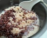 米とお餅で作るお赤飯作り方8写真