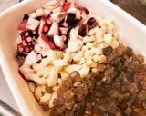 メスティン飯（タコとトマトご飯）作り方1写真