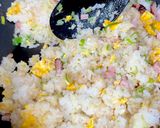 パパさん特性！俺のチャーハン^^作り方8写真