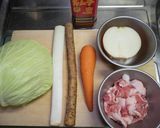 シャトルシェフでつくる簡単キムチ豚汁作り方1写真