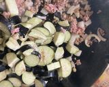 二種類の味噌を使った茄子炒め作り方8写真