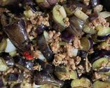 二種類の味噌を使った茄子炒め作り方12写真