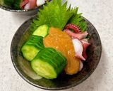 たこときゅうりの辛子酢味噌和え作り方7写真