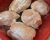 鶏むね肉のはんぺん包み♪作り方3写真