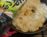 ズボラ簡単レタス玉子チャーハン!作り方6写真
