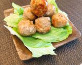 簡単！感動レタスと肉団子の照焼作り方4写真