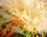 ひき肉チンジャオロースーからの春巻き作り方4写真