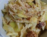 簡単!イワシ缶でキャベツのレンジ蒸し♪作り方5写真